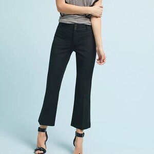 Anthropologie The Essential Crop Flare Trousers - Size 2, Practically New, Chic
